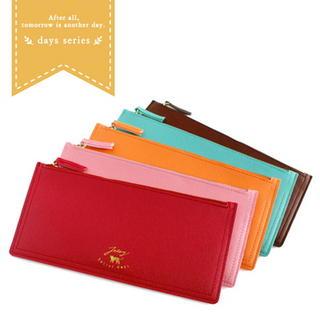 Faux-leather Zip Wallet