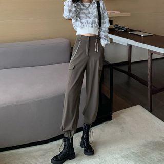 Tie Dye Sweatshirt / Harem Cargo Pants