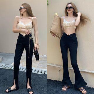 High Waist Bell Bottom Pants (various Designs)