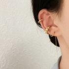 Asymmetric Ear Cuff 1 Pair - As Shown In Figure - One Size