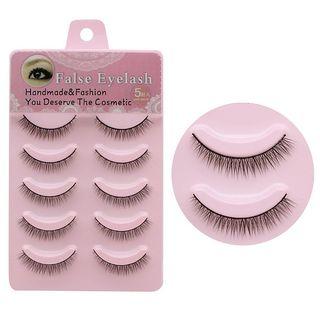 Set Of 5 Pairs: False Eyelash #5b-4