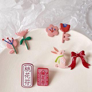 Cartoon Glaze Earring (various Designs)