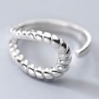Sterling Silver Open Ring 1 Pc - One Size