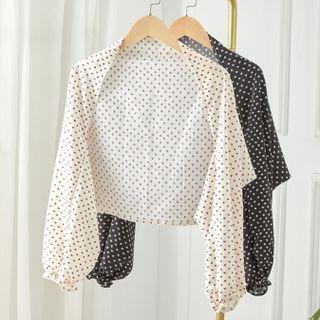 Heart Chiffon Sun Protection Cover Up