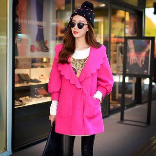 Scallop-trimmed Coat