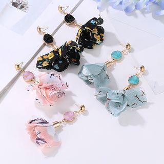 Chiffon Petal Dangle Earring