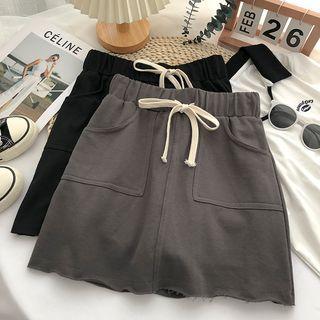 High-waist Wide Leg Sweat Shorts