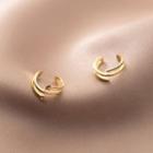 Star Layered Sterling Silver Cuff Earring