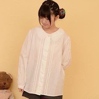 Lace Collar Shirt