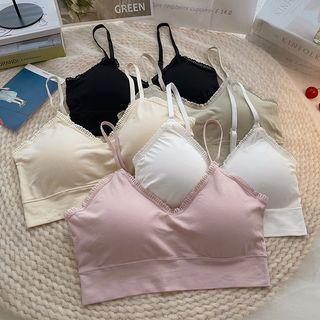 Spaghetti Plain Padded Top