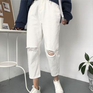 Loose-fit Ripped Jeans
