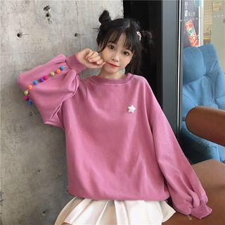 Pom Pom Sweatshirt