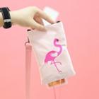 Canvas Embroidered Pouch