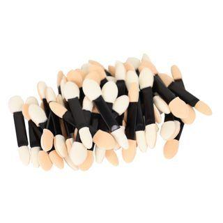 Set Of 50: Eye Shadow Applicator Set Of 50 - White & Yellow - One Size