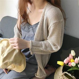 Loose-fit Plain Cardigan