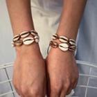 Shell Bracelet 0195 - Gold - One Size