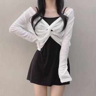 Knotted Cropped Jacket