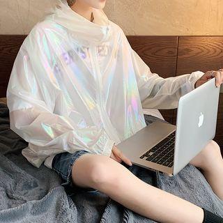 Holographic Hooded Jacket