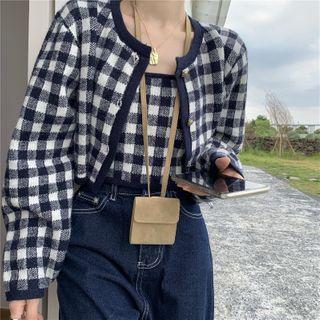 Check Cardigan - 3 Colors