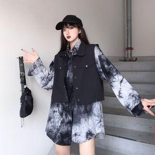Tie-neck Shirt / Vest