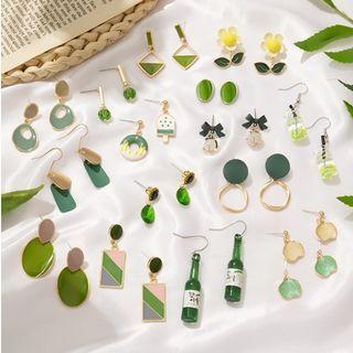 5 Pair Set: Alloy Dangle Earring (assorted Designs)
