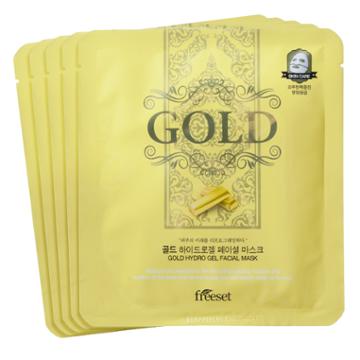 Freeset - Gold Hydro Gel Facial Mask 5 Pcs