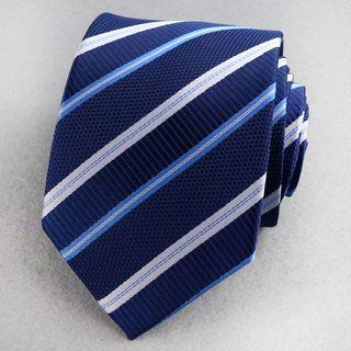 Set: Patterned Tie + Pocket Square + Cuff Link