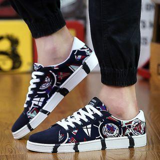 Print Low Top Sneakers