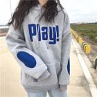 Play Print Fleece-lining Hoodie