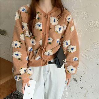 Floral Buttoned Jacket