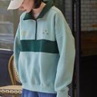 Half-zip Pullover Green - One Size