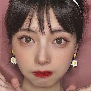Fried Egg Dangle Earring