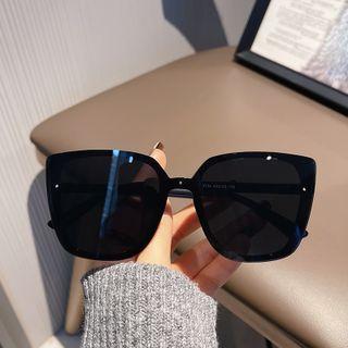 Oversized Resin Sunglasses