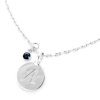 September- A - Z Pendant