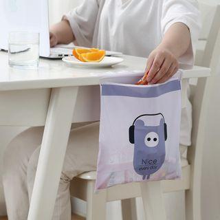 Set Of 15: Cartoon Adhesive Trash Bag