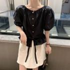 Elbow Sleeve Blouse / Skort