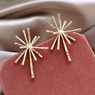 Alloy Irregular Earring 1 Pair - As Shown In Figure - One Size