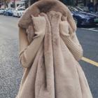 Single Breasted Fleece Lined Jacket