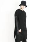 Rope-detail Asymmetric T-shirt