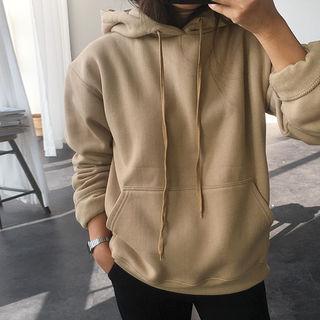 Hooded Fleece-lined Top