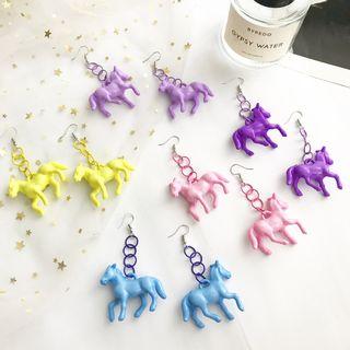Horse Dangle / Clip On Earring