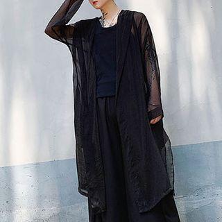 Long Light Jacket Black - One Size