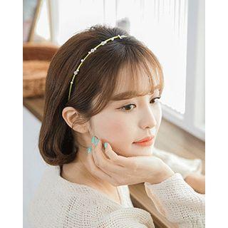 Beaded Skinny Hair Band