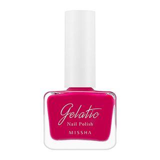 Missha - Gelatic Nail Polish (#pk07 Wild Cherry) 9ml