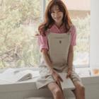 Vivid Short-sleeve Dip-back Shirt