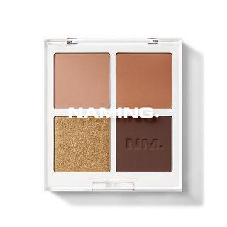 Naming - Color-quartet Eye Palette - 4 Colors Perfect Baked