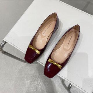 Buckled Accent Flats