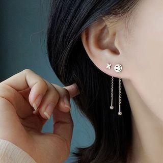 Fringe Sterling Silver Earring