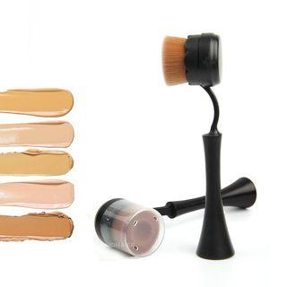 Long Handle Foundation Brush Black - One Size