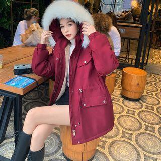 Fluffy Hood Coat